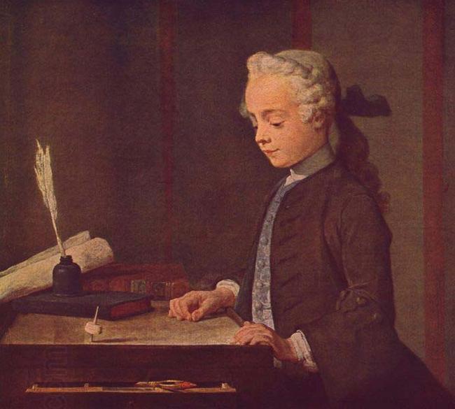 Jean Simeon Chardin Boy with a Top oil painting picture